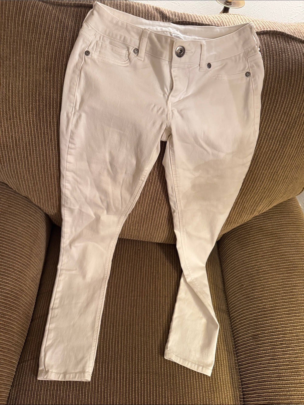 Maurices Cream Skinny Pants – Slim Stretch Fit XS R